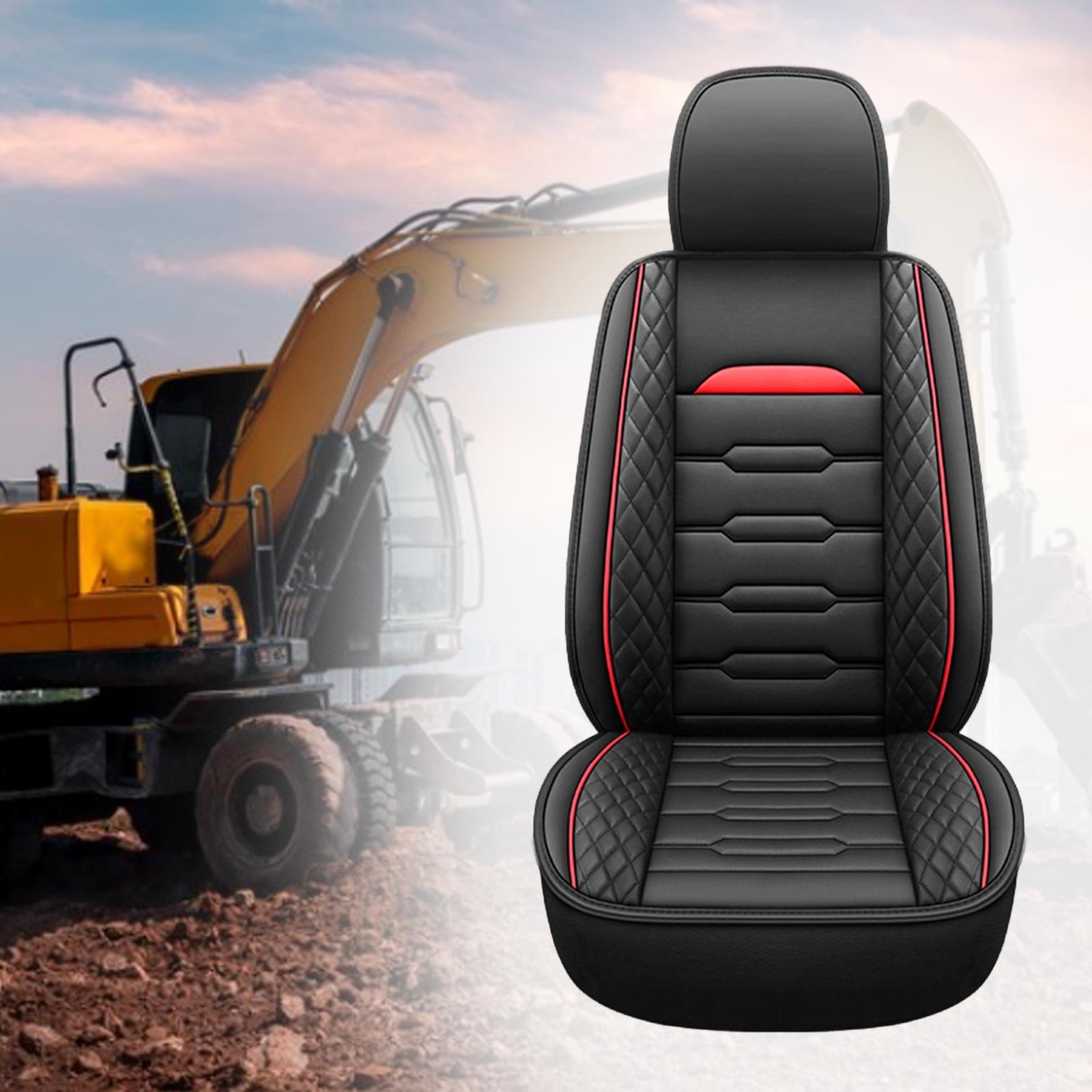 Heavy Equipment Manual - Bantalan Kursi Excavator Kulit PU, Penutup