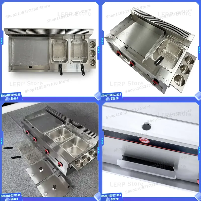 Heavy Equipment Kitchen - Wajan Penggorengan Gas Baja Tahan Karat