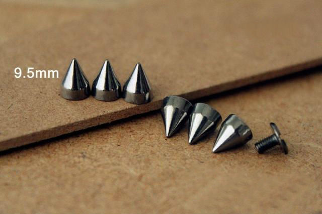 Road Crack Sealing Machine - 50Pcs 7*9.5Mm Gun-Hitam Peluru Logam Punk