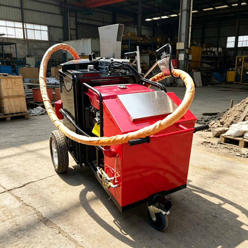 Mesin Penyegel Retak Jalan Oto - Road Crack Sealing Machine ulasan dan harga