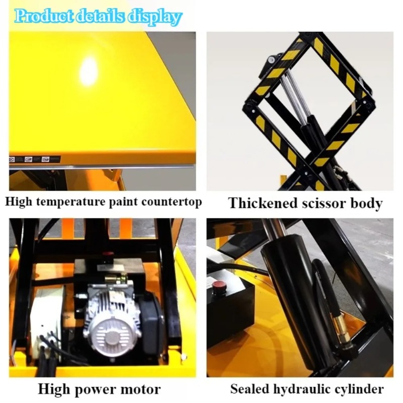 Meja angkat tetap tipe gunting - Scissor Lift Table Hydraulic ulasan dan harga