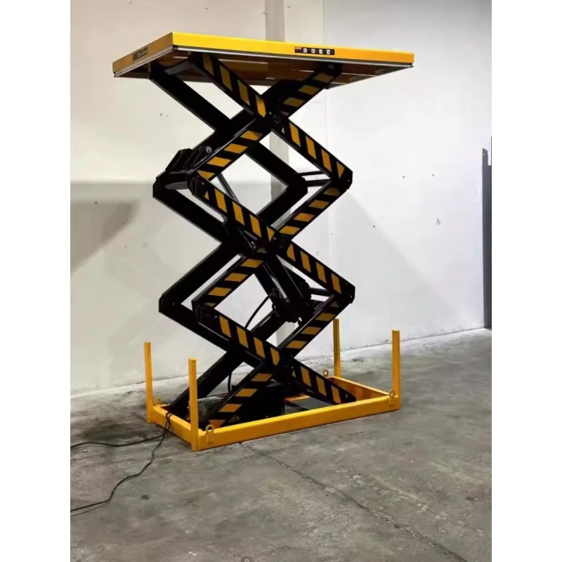 Meja angkat tetap tipe gunting - Scissor Lift Table Hydraulic ulasan dan harga