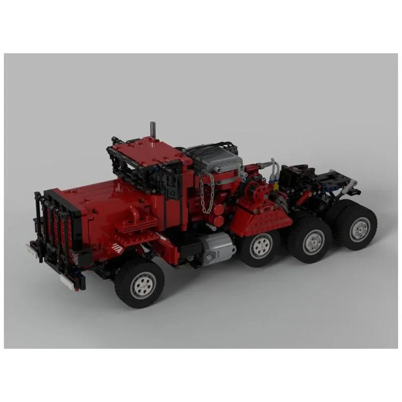 MOC-41221M911Red Edition Truk  - Heavy Equipment Certificate ulasan dan harga
