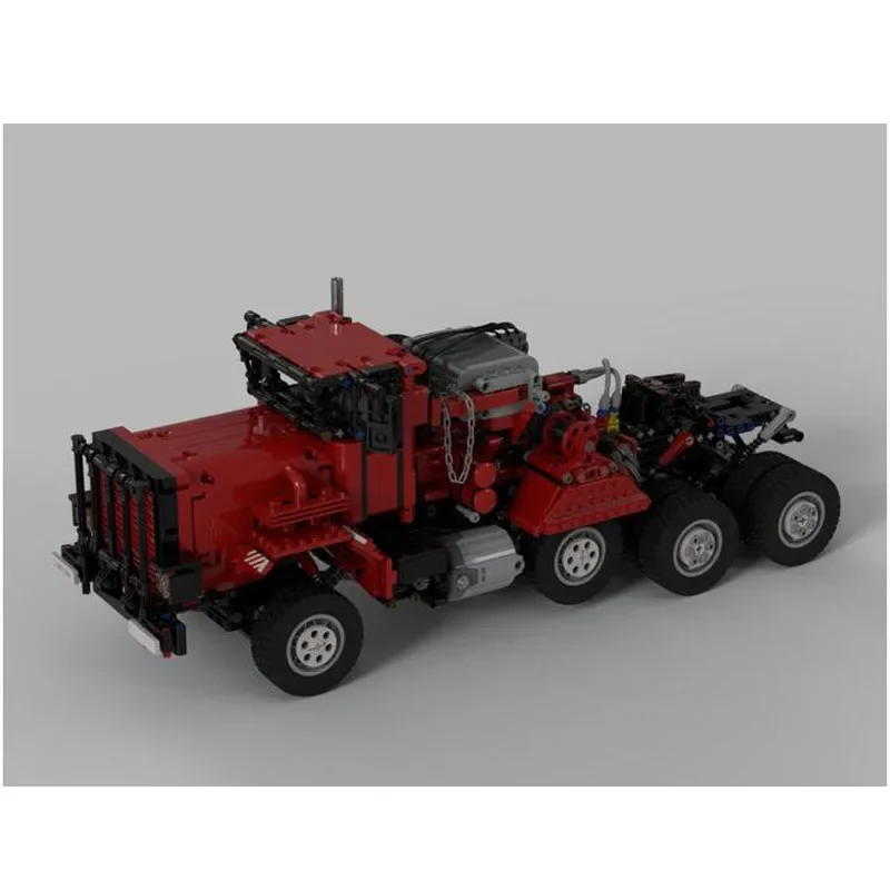 MOC-41221M911Red Edition Truk  - Heavy Equipment Certificate ulasan dan harga