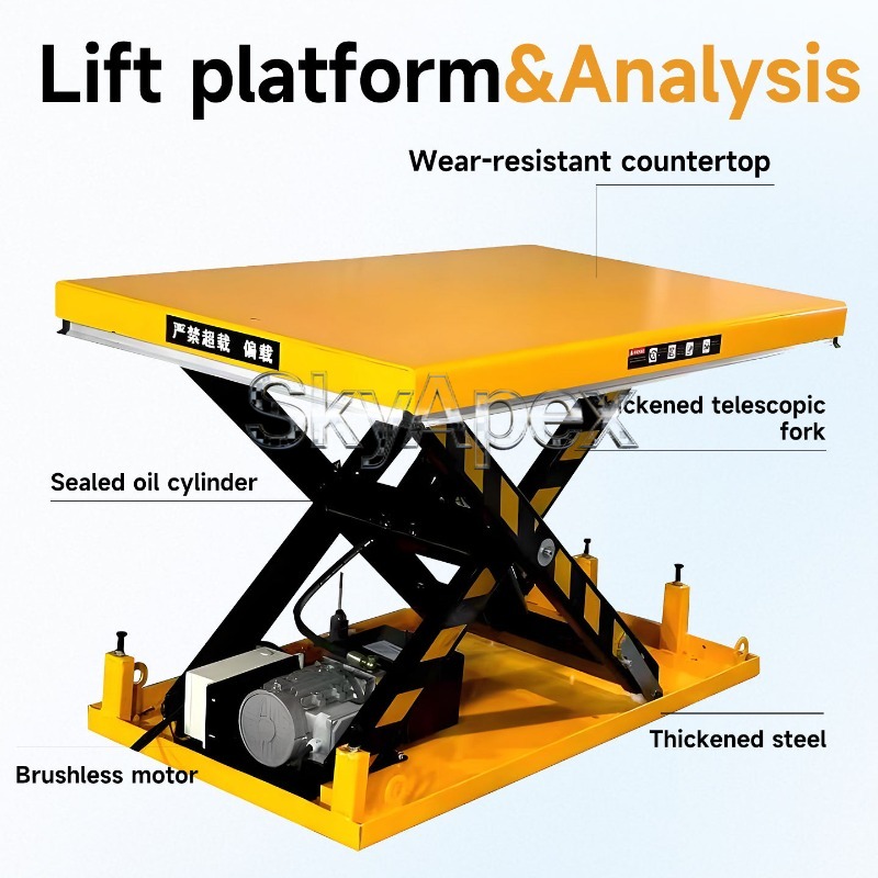 Meja Angkat Gunting Tetap Tipe - Scissor Lift Table Hydraulic ulasan dan harga