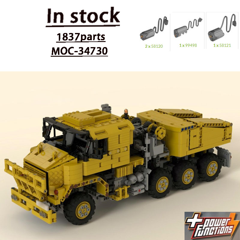 MOC-34730 Model Blok Bangunan  - Heavy Equipment Certificate ulasan dan harga