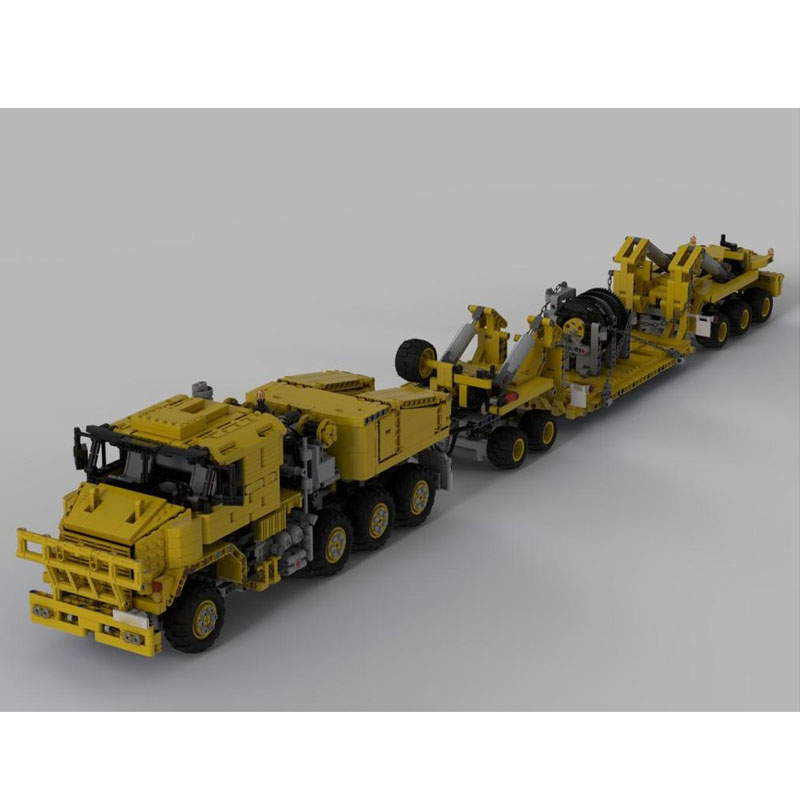 MOC-34730 Model Blok Bangunan  - Heavy Equipment Certificate ulasan dan harga