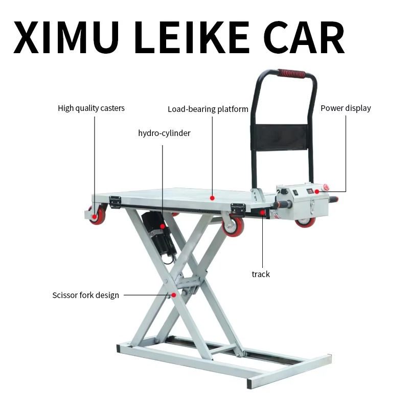 Troli Portabel Tipe Gunting Pe - Scissor Lift Table Hydraulic ulasan dan harga