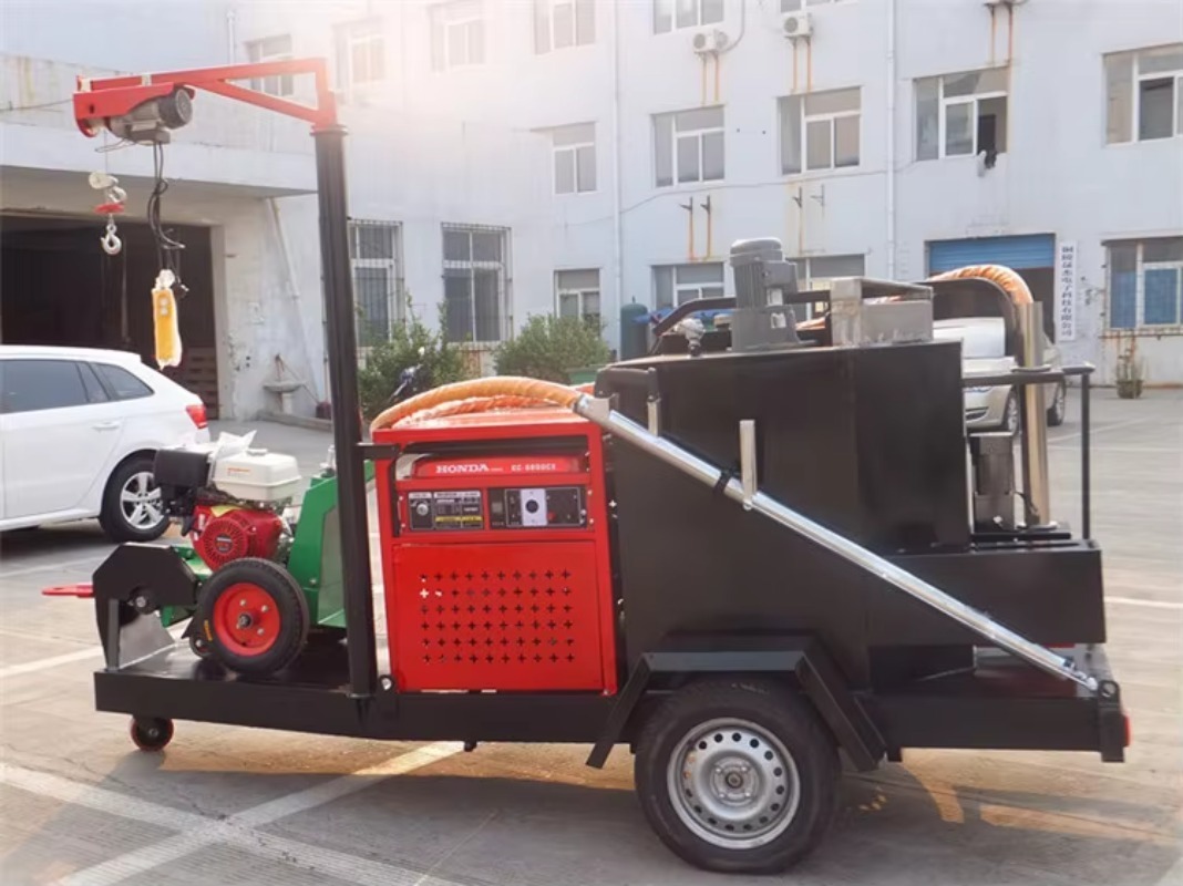 Mesin Penambal Retak Jalan Mul - Road Crack Sealing Machine ulasan dan harga