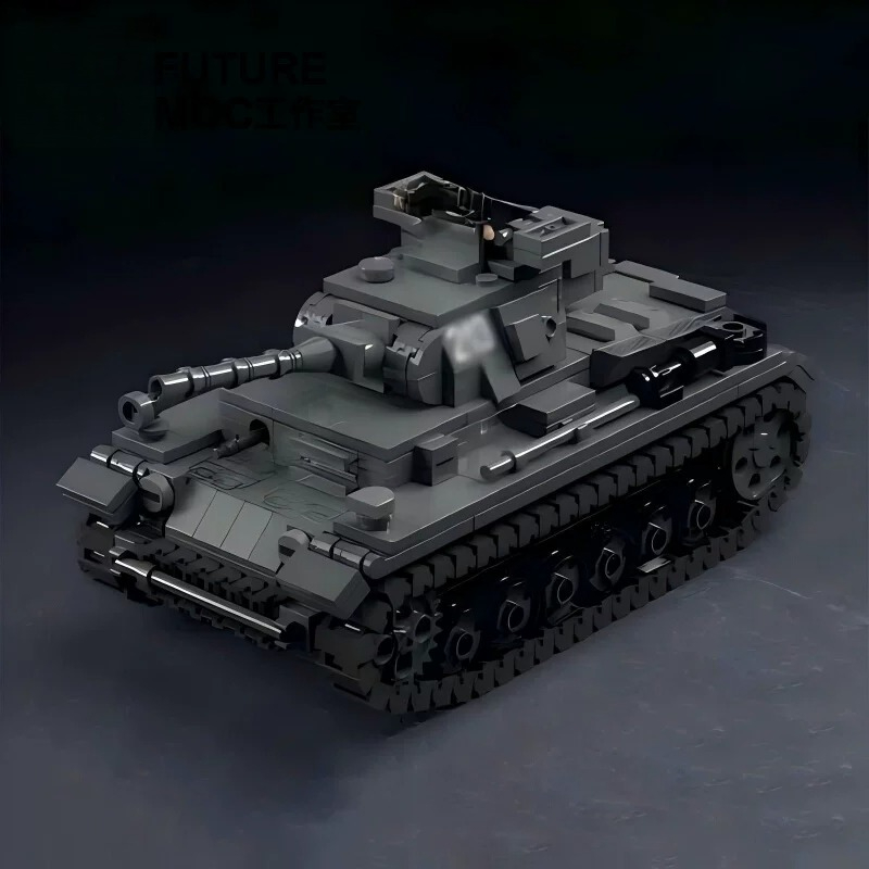MOC WW2 F-type Tank Berat Pera - Heavy Equipment Certificate ulasan dan harga