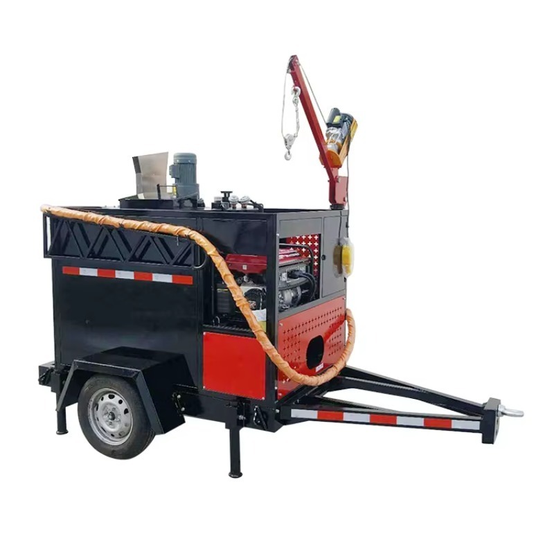 Mesin Penambal Retak Jalan Efi - Road Crack Sealing Machine ulasan dan harga