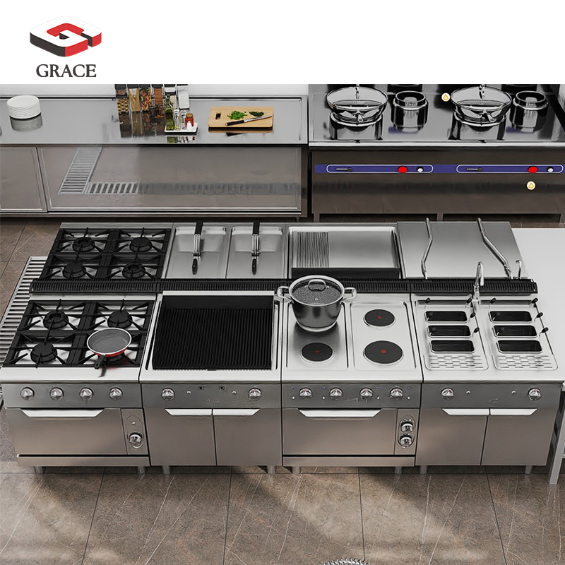 Mesin Dapur Komersial GRACE He - Heavy Equipment Kitchen ulasan dan harga