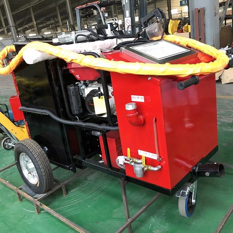Mesin Penambal Retak Jalan den - Road Crack Sealing Machine ulasan dan harga
